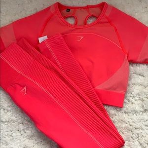 Gymshark ultra seamless set